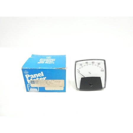 Ge Voltmeter 254 3-1/2